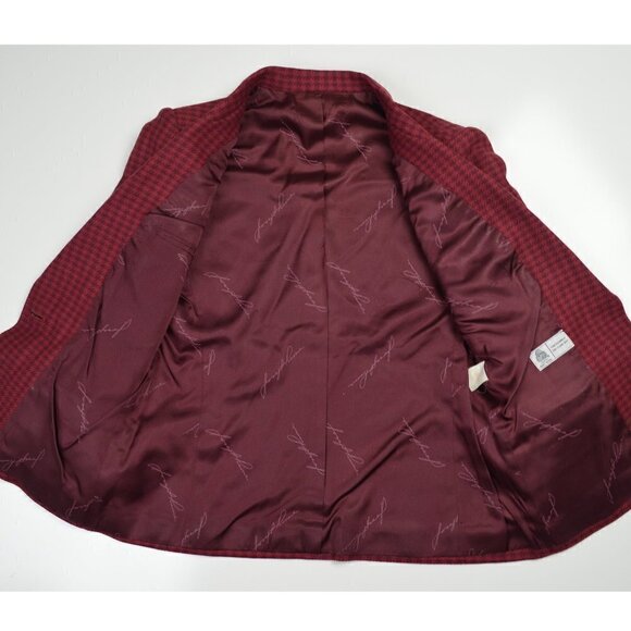 Vintage Joseph Picone Houndstooth Blazer - Picture 4 of 6